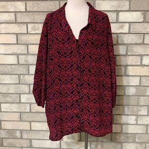 3for$20 button front blouse 4x